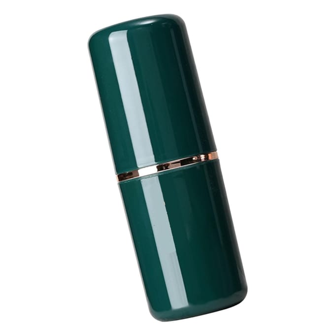 Étui pour brosse à dents multifonction, portable, élégant, anti-poussière, grande capacité, pour voyage vert