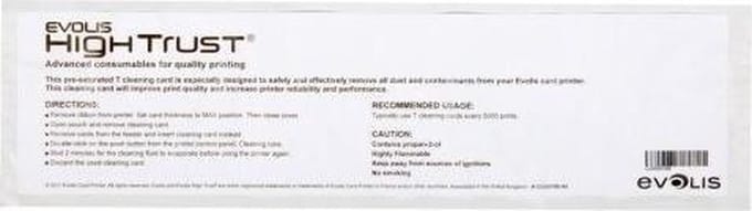 Evolis T Card Cleaning Kit