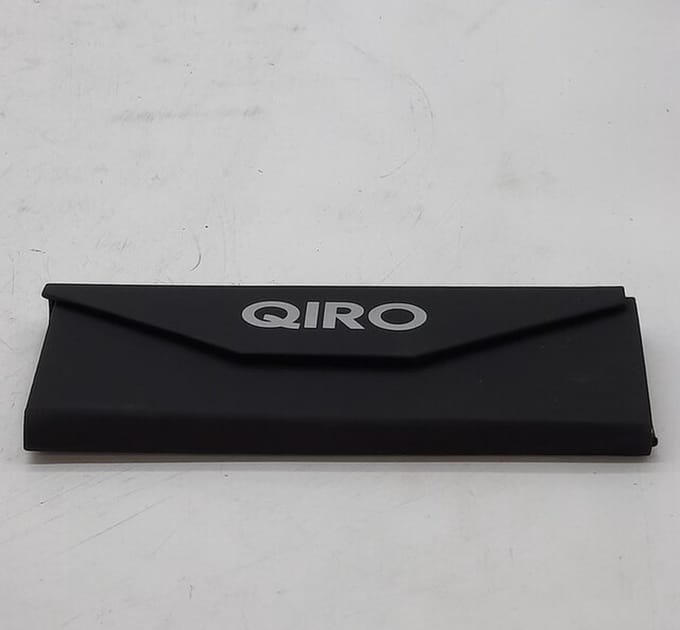 QIRO Glasses case - Brillenkoker - Kunstleer - opvouwbaar