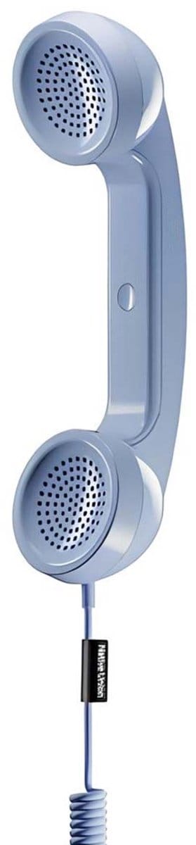 Native Union Pop Phone – Azur – USB-C aansluiting - Retro Telefoonhoorn