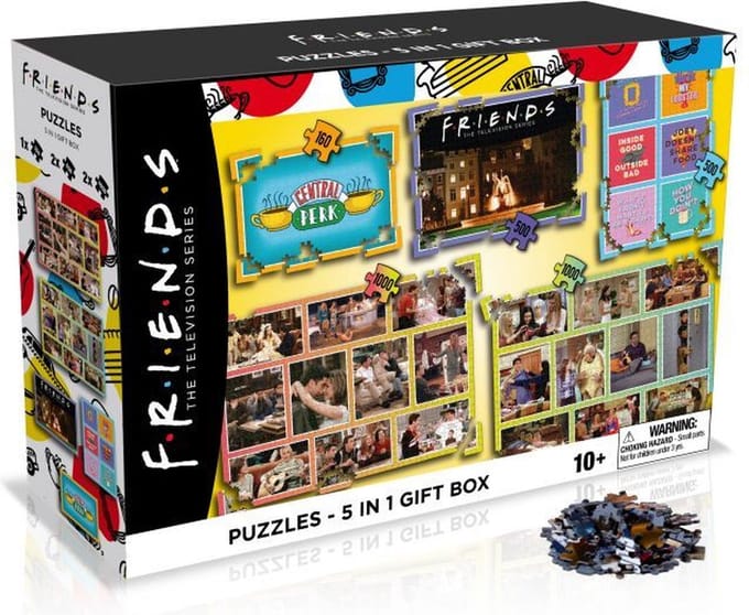 FRIENDS - LEGPUZZEL 5 IN 1 GESCHENKENDOOS