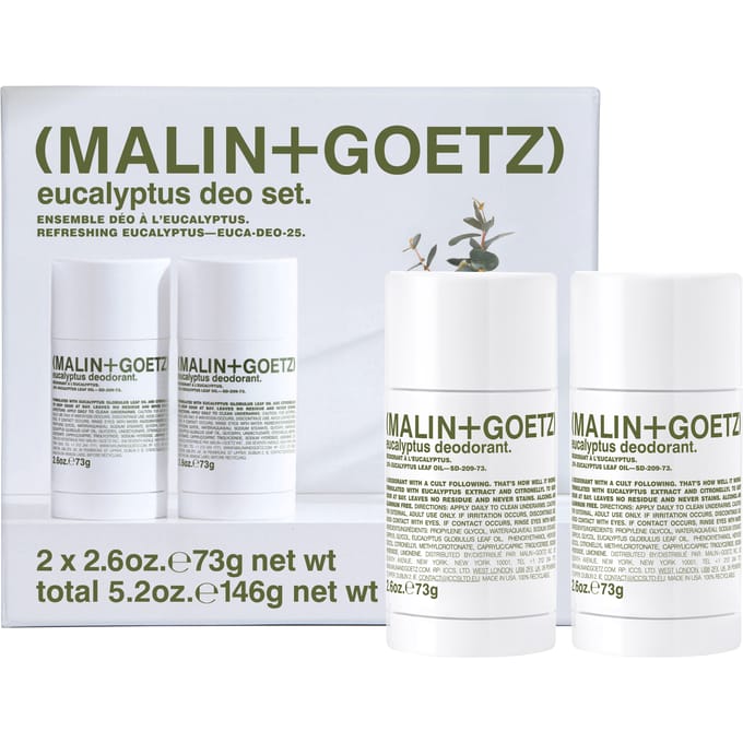 Malin + Goetz Eucalyptus Deo Duo Set.