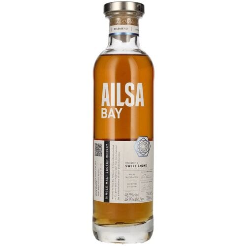 Ailsa Bay SWEET SMOKE Single Malt Scotch Whisky Release 1.2 48,9% Vol. 0,7l