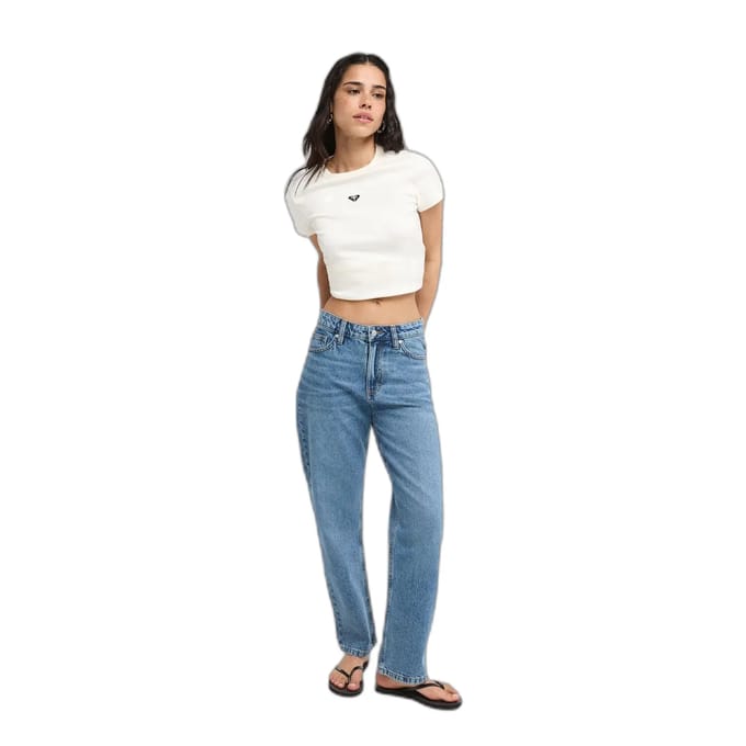 Dames Loose Jeans Roxy Tropic Dream