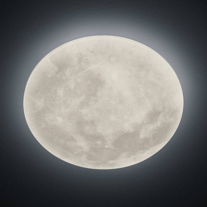 Trio Lighting LED-plafondlamp Lunar met afstandsbediening 40 cm