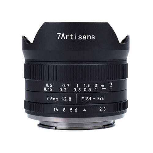 7Artisans 7.5mm F2.8 II Canon RF-Mount Objectief