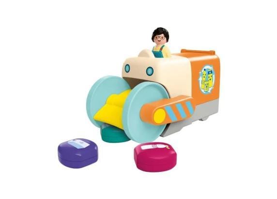 Playmobil Junior - Junior Push and Grab Garbage Truck - 717