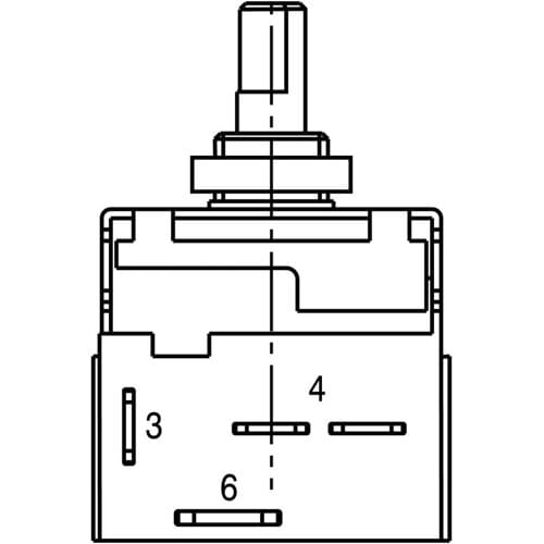 AEG Thermostaat koelkast 2063979591