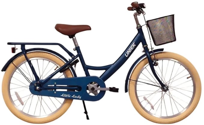 Kinderfiets Uniek Girly 20'' 1N Donker Blauw