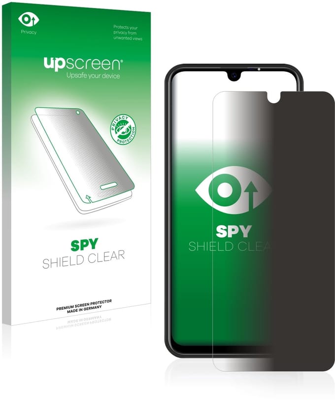 upscreen - privacy screenprotector voor Teracube 2e - Folie Beschermfolie Blauwlichtfilter