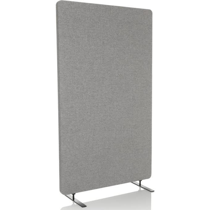 Akoestische scheidingswand FLEXMIUT STAND lichtgrijs hjh OFFICE
