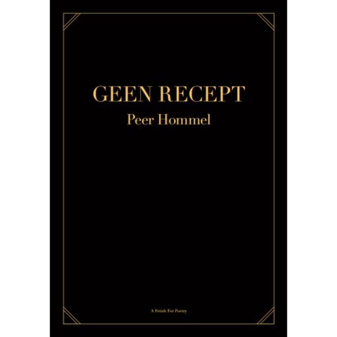 Geen Recept - Riekus - Peer Hommel
