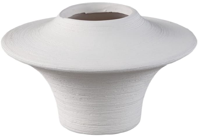 PTMD - Vaas Rinder - Wit - 19.5x19.5x12cm