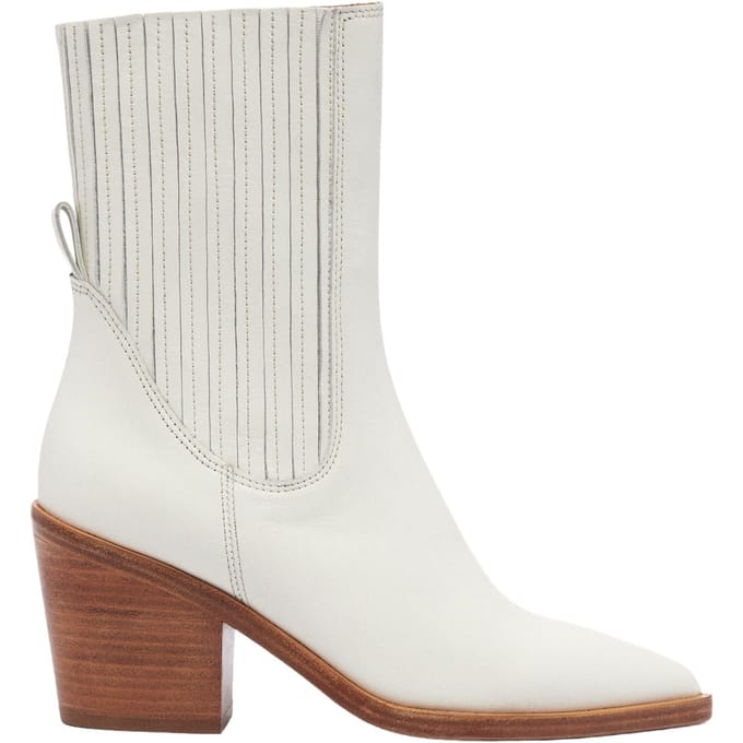 BA&SH Bottines Chervey Offwhite Größe: 36 | Stiefel Outlet | Damen | Weiß