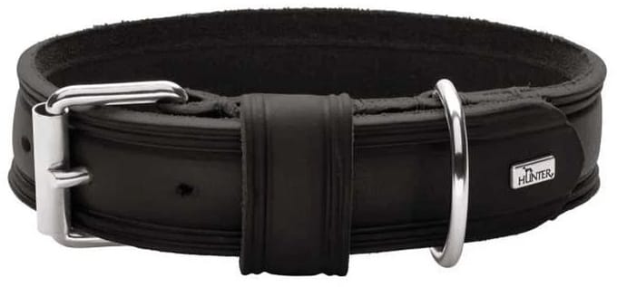 Hunter Hondenhalsband Aalborg Rustica Zwart Maat 55