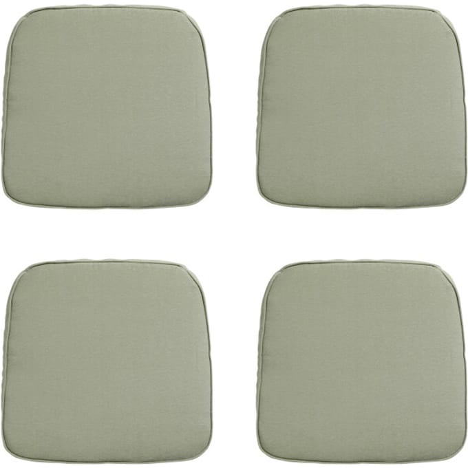 Madison - Zitkussen Wicker Panama sage - Ca. 48x48 cm - Set van 4