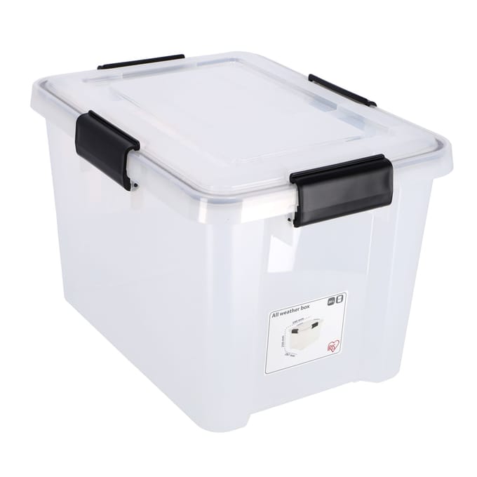 Iris airtight box 20l transparant 40x30x25 cm