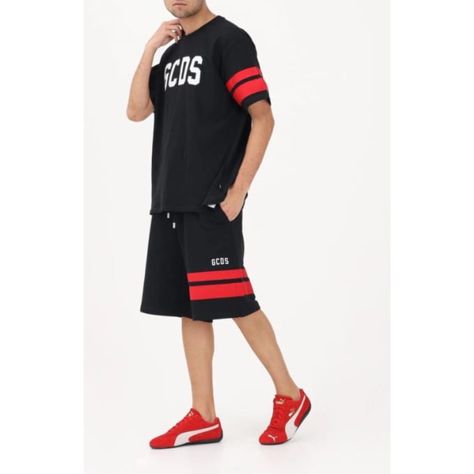 Gcds bermuda logo reguliere sweatshorts