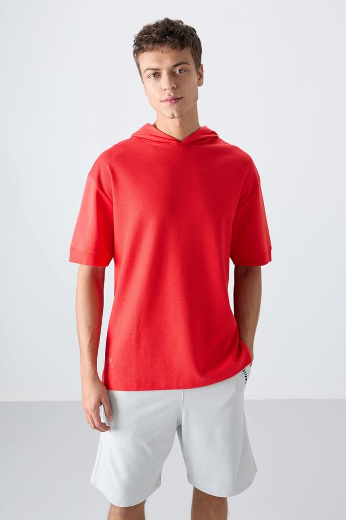 Oversized Kaptrui met Korte Mouwen