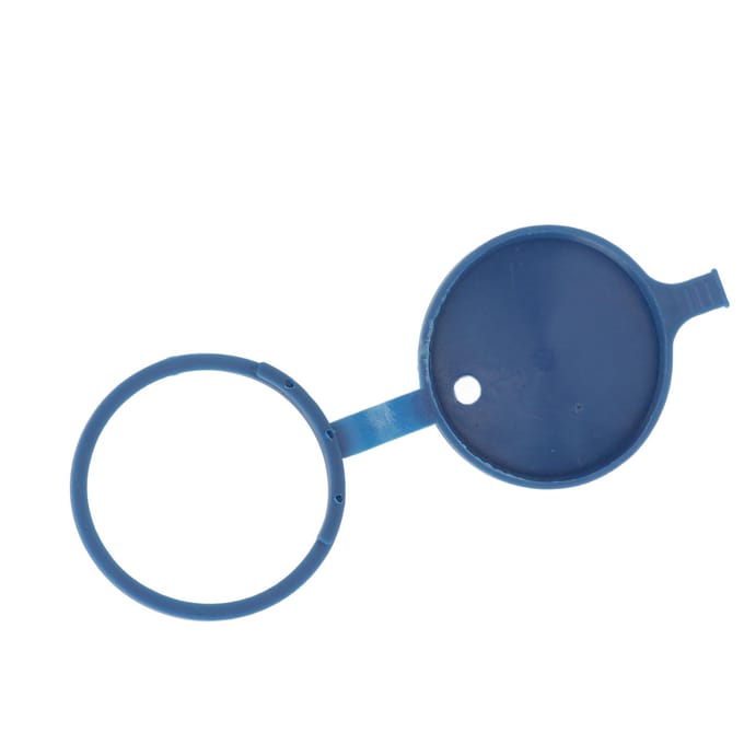 Bouchon de réservoir de lave-glace 643238 Étanchéité parfaite Bouchon de réservoir de lave-glace de remplacement pour Citroen Berlingo C4 Dispatch blue