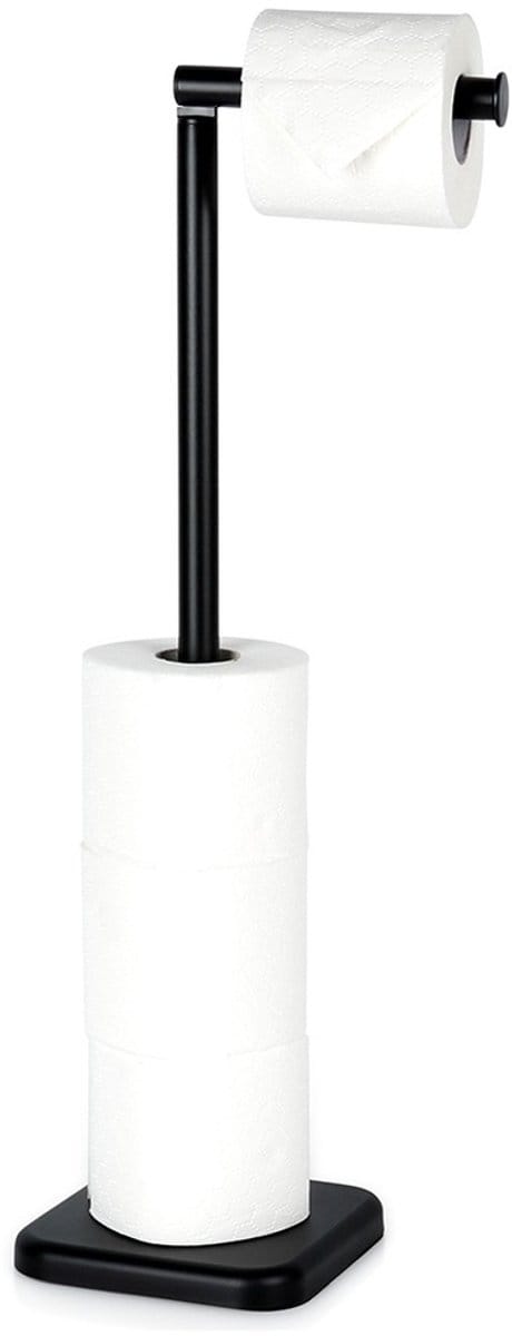 Vilde - Standaard voor Toiletpapier - Zwart - 56cm
