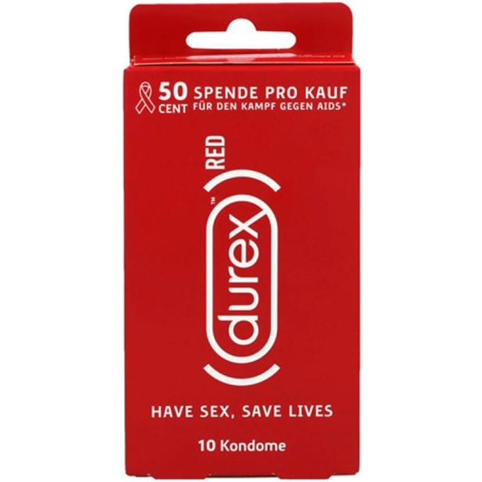 Durex Classic Rood Condooms - 10 stuks