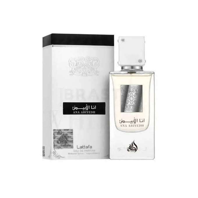 Lattafa Ana Abiyedh I Am White eau de parfum spray (unisex) 60 ml