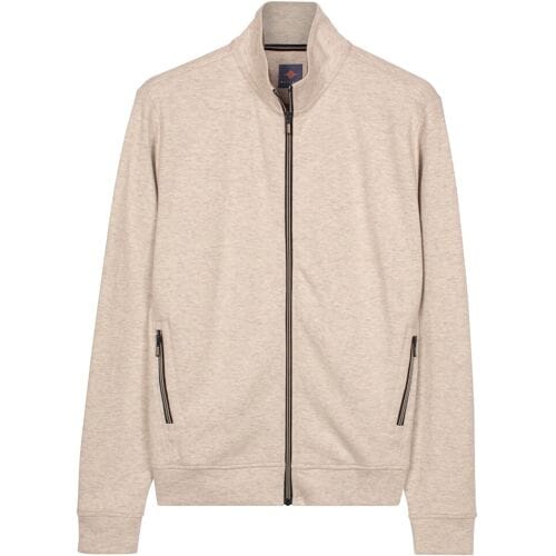 Baileys Vest Sweat Full Zip Subtle Faux-Uni Shell / male