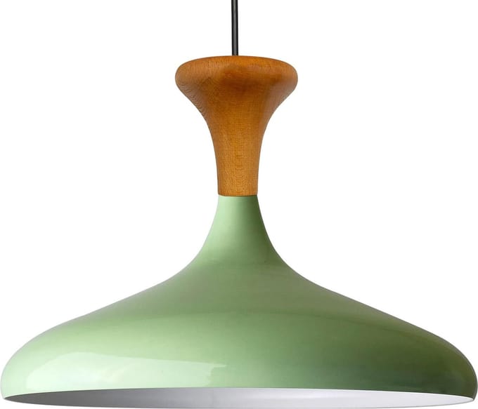 Bamyum Champion Træ Hanger, 35 cm Hanglamp Metaal E27 Scandinavische Mintgroen Hanglamp