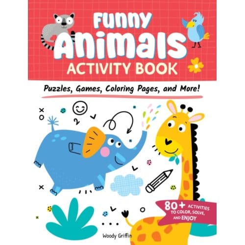 Funny Animals Activity Book - Griffin, Woody