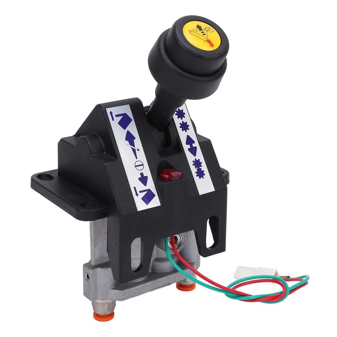 Vannes de Commande de Camion Benne 4 Positions de Travail Fonction Ralentissement Réponse Rapide pour Système Hydraulique Véhicule