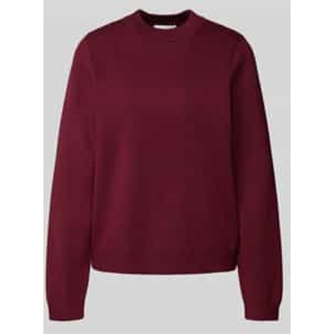 Gebreide pullover met ronde hals