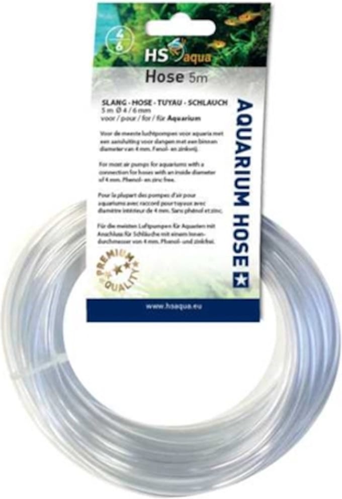 HS Aqua Silicone Slang 4-6MM 5M