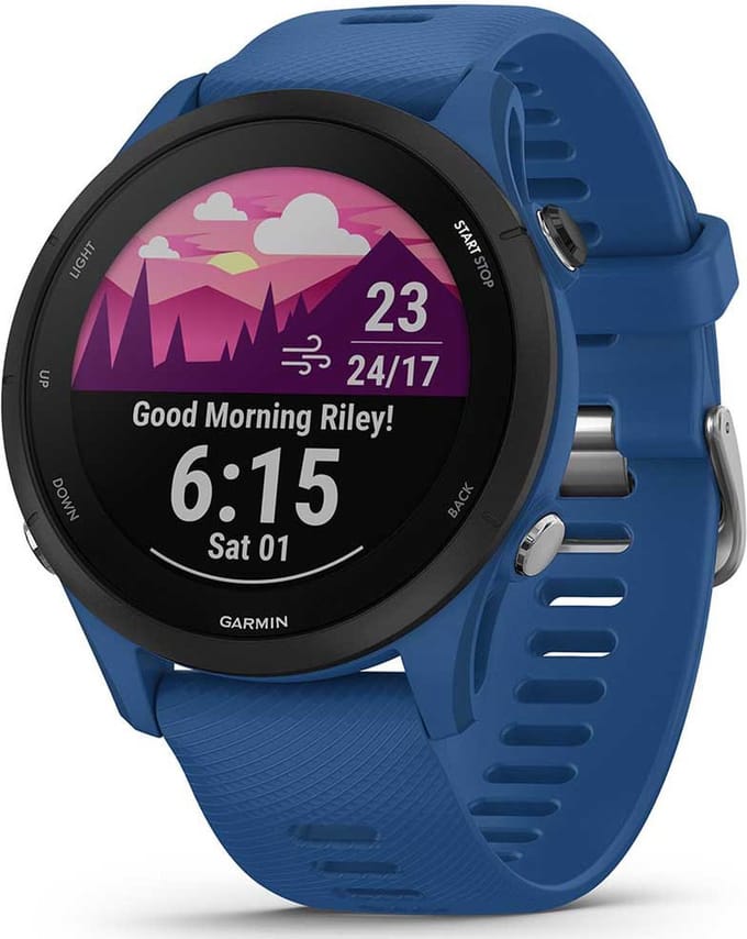 Garmin Forerunner 255 - Sporthorloge met GPS - Geschikt voor hardlopen - 46mm -Tidal Blue