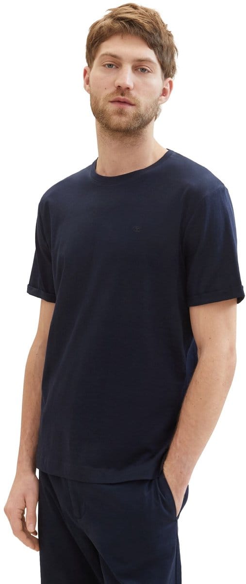 Tom Tailor - Basic T-shirts in een 3-pack - Maat XL - White
