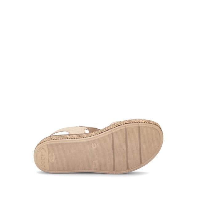 Gabor 562 Sandalen - Dames - Beige - Maat 40,5