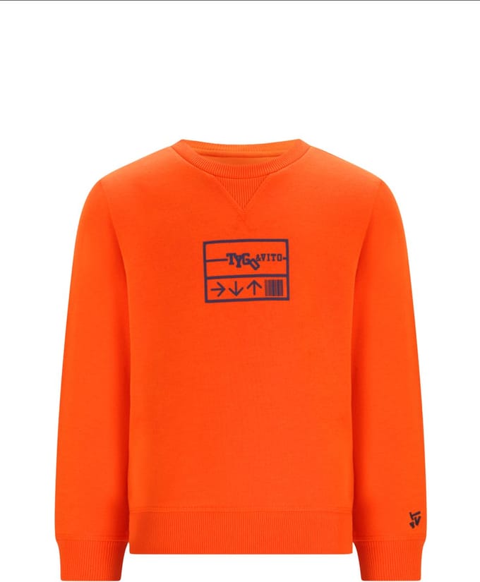 TYGO & vito jongens Trui oranje maat 98/104