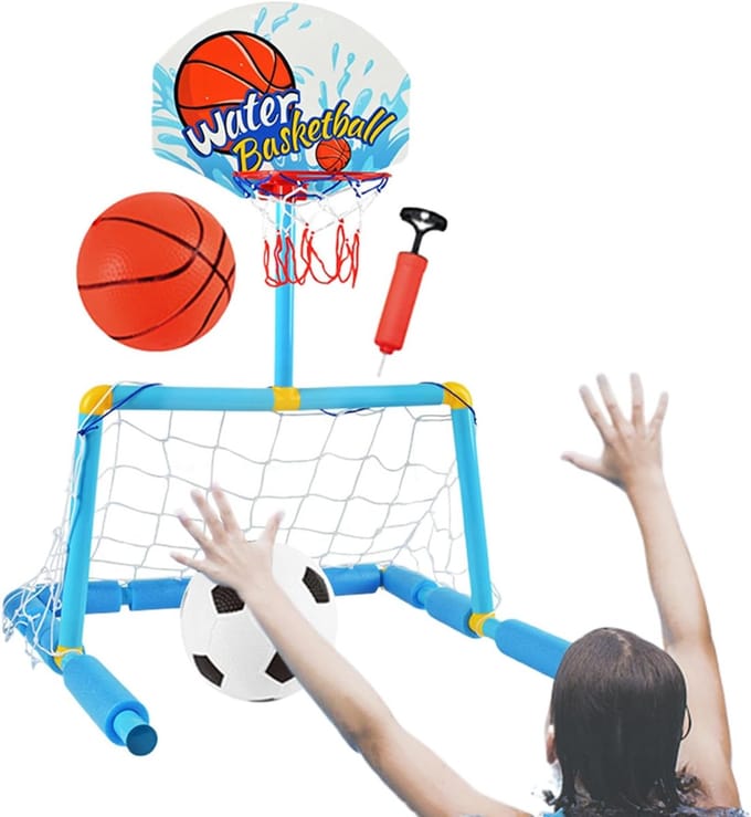 Sport Combinatie Set - Speelgoed Set - Binnen Buiten Spelen - Inclusief Pomp - 47 x 32 x 7.2 cm