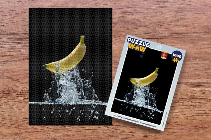 Puzzel Banaan - Fruit - Water - Legpuzzel - Puzzel 1000 stukjes volwassenen