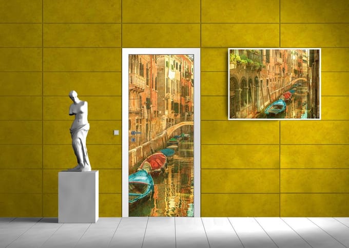 City Venice Canal Photo Wallcovering