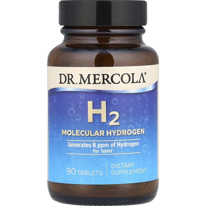 Dr. Mercola - H2 - Molecular Hydrogen - 90 tabletten