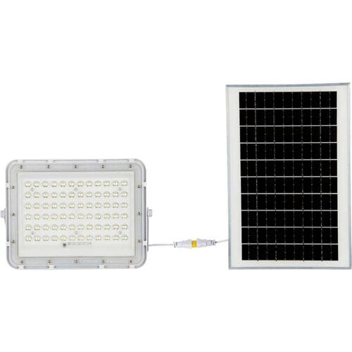 V-TAC VT-120W 7843 LED-schijnwerper, Zonne-energiemodule 15 W Lichtkleur (naam): Koudwit