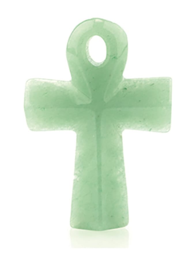 Ankh teken Aventurijn groen