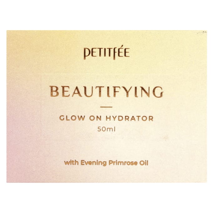 Petitfee, Beautifying Glow On Hydrator, with evening primrose oil, 50ml beige