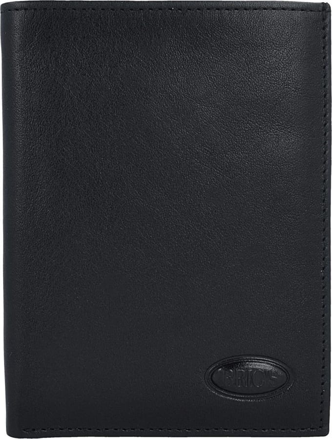Bric's Monte Rosa Portemonnee RFID Leer 9,5 cm - Jongens - Staand formaat - schwarz