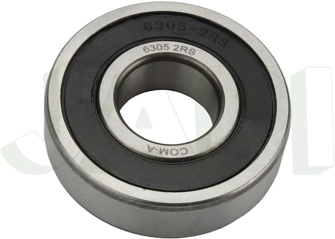 Kogellager 6305-2RS 25/62x17