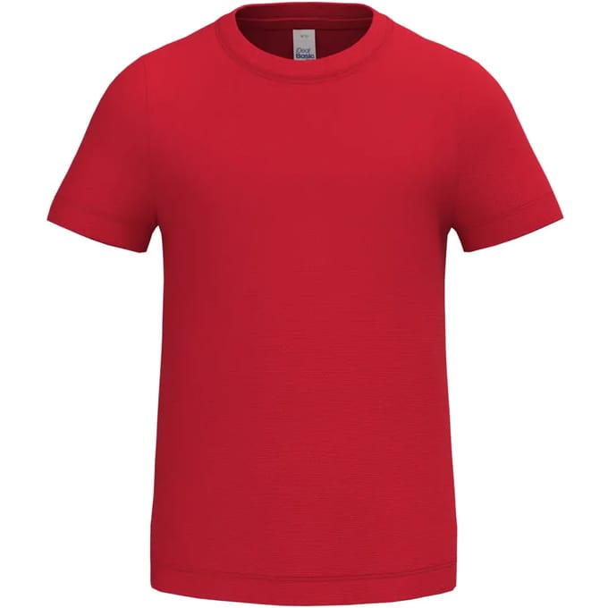 Kinder-T-shirt iDeal Basic Brand Mercury