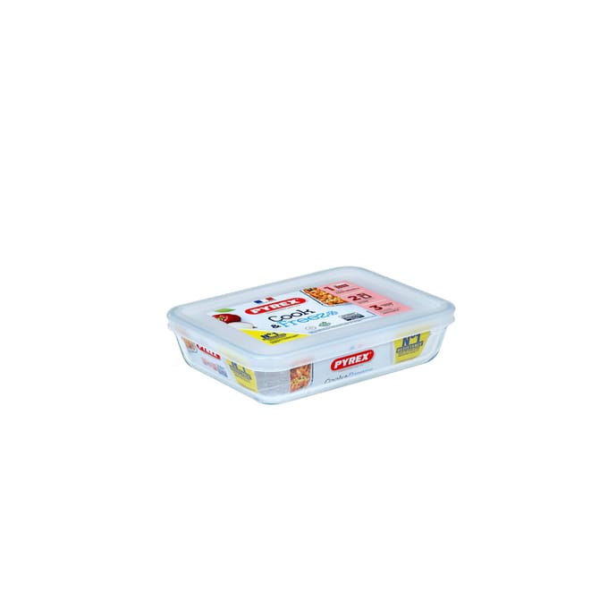 Pyrex Cook & Freeze Ovenschaal 19 x 14 cm Met Vershouddeksel