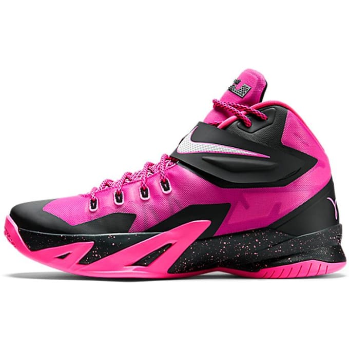 Nike LeBron Zoom Soldier 8 Think Pink 653641-610 45 pink