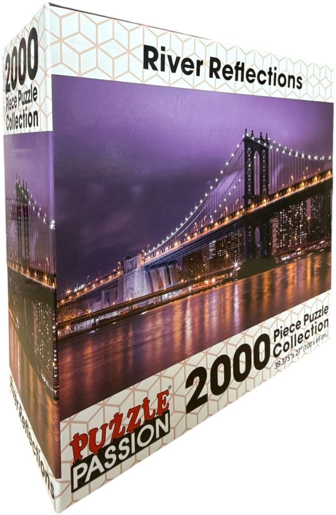 Puzzle Passion – River Reflections – Legpuzzel 2000 Stukjes – 100 x 69 cm